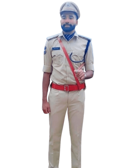 Mohammed Siraj as a Police Officer